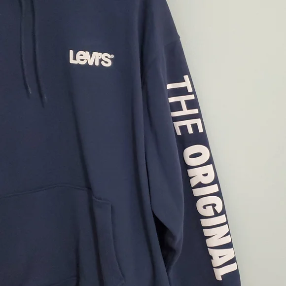 Mens Levi's Hooded Sweatshirt- NWOT - Picture 2 of 4